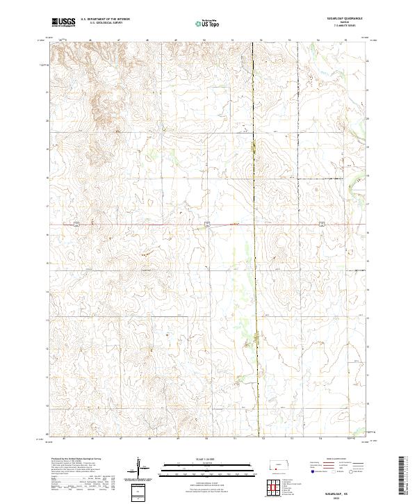 Sugarloaf 2022 topographic map thumbnail