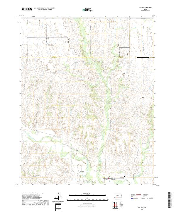Sun City 2022 topographic map thumbnail