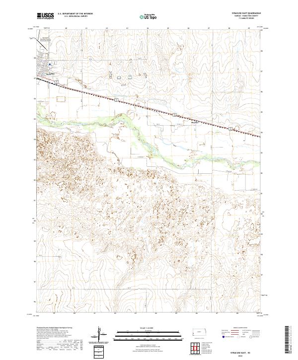 Syracuse East topographic map thumbnail