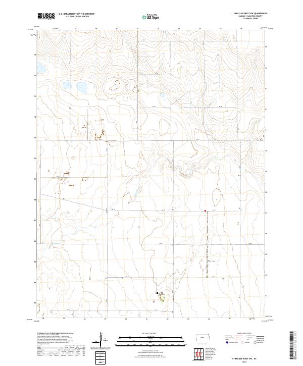 Syracuse West SW topographic map thumbnail