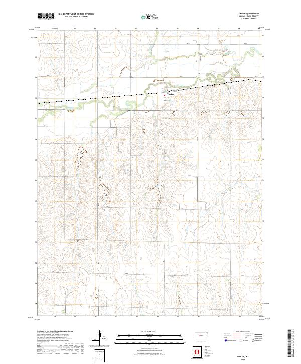 Timken topographic map thumbnail