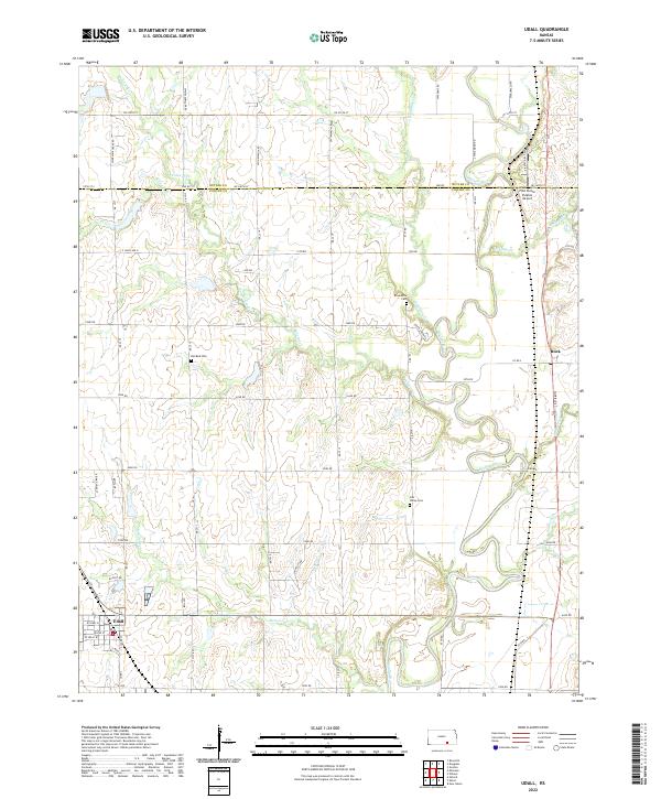 Udall 2022 topographic map thumbnail