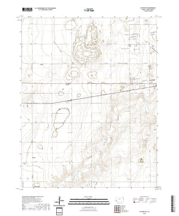 Ulysses SW 2022 topographic map thumbnail