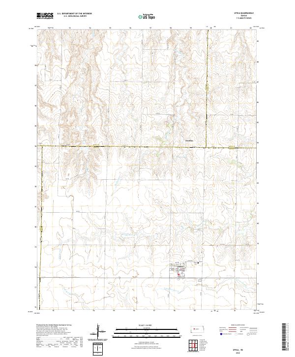 Utica topographic map thumbnail