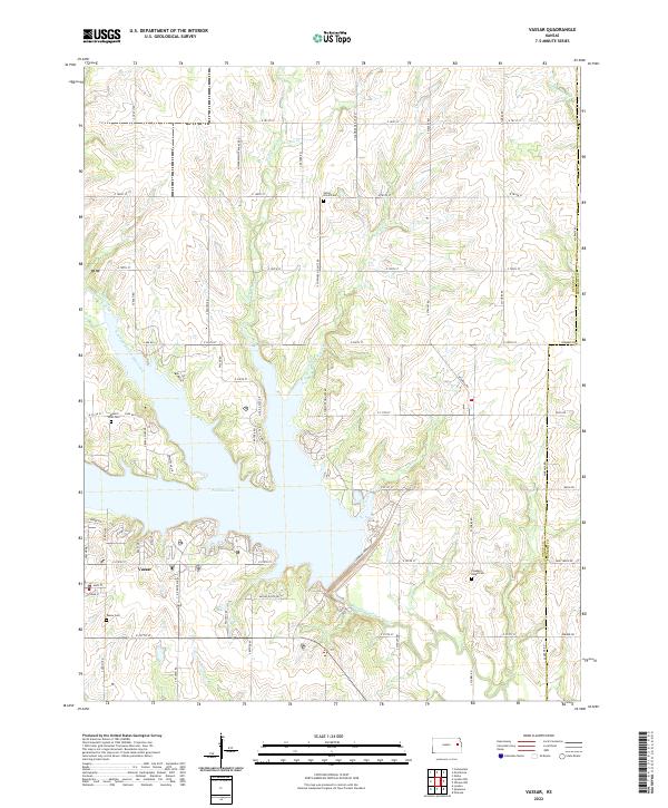 Vassar topographic map thumbnail