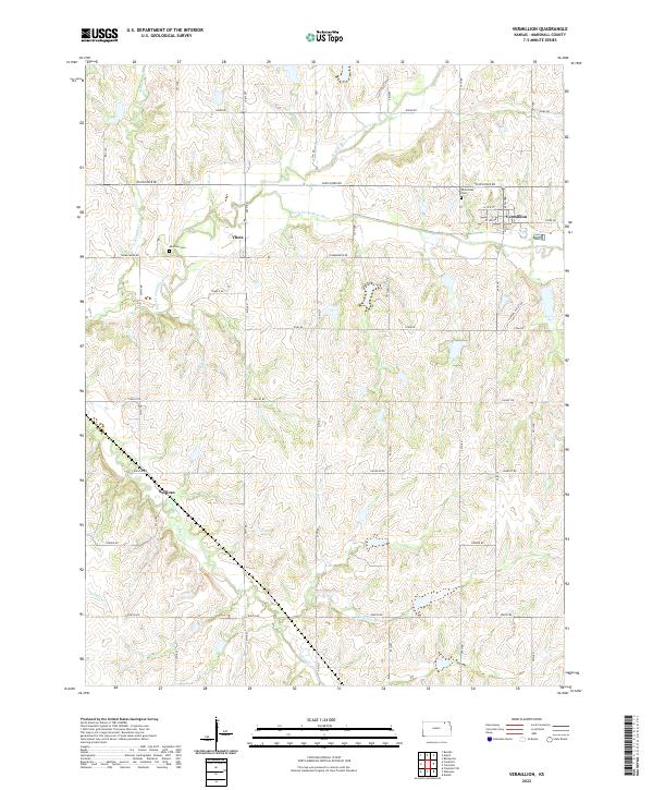Vermillion 2022 topographic map thumbnail