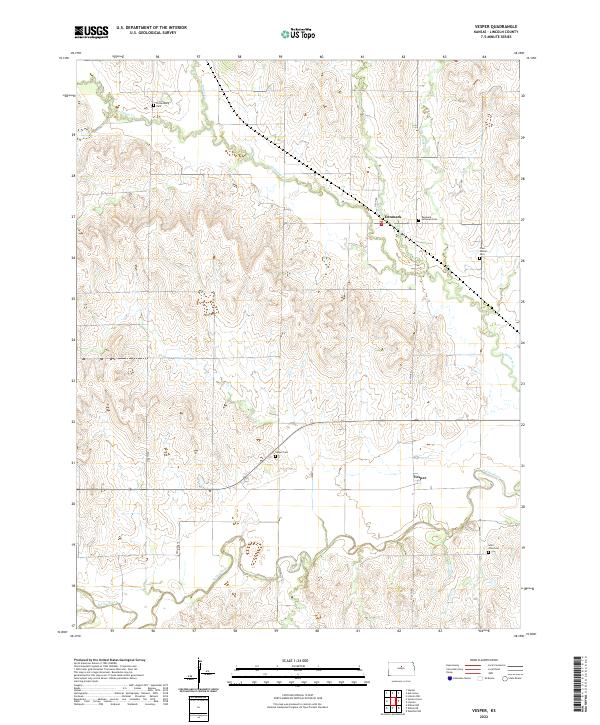 Vesper 2022 topographic map thumbnail