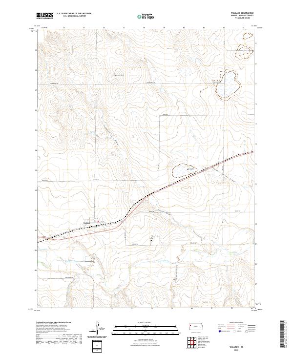 Wallace 2022 topographic map thumbnail