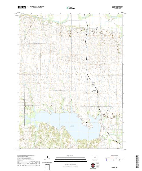 Webber topographic map thumbnail