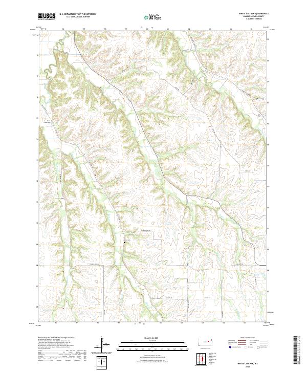 White City NW topographic map thumbnail
