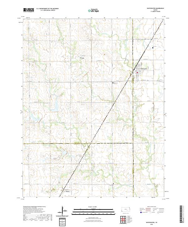 Whitewater 2022 topographic map thumbnail