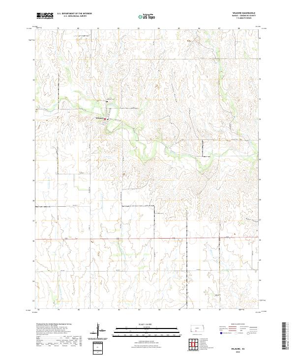 Wilmore topographic map thumbnail