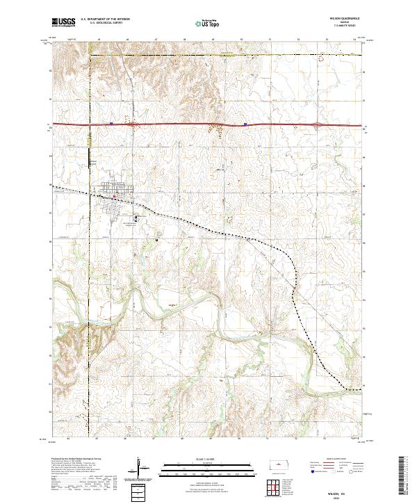 Wilson topographic map thumbnail