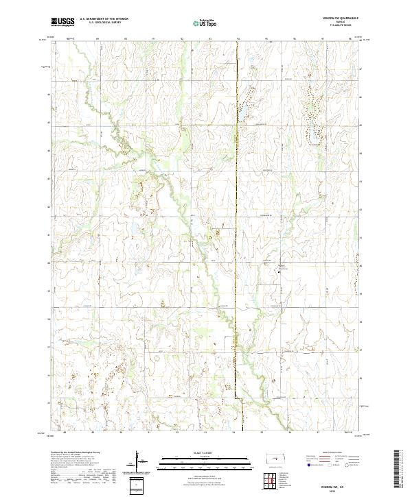 Windom SW 2022 topographic map thumbnail
