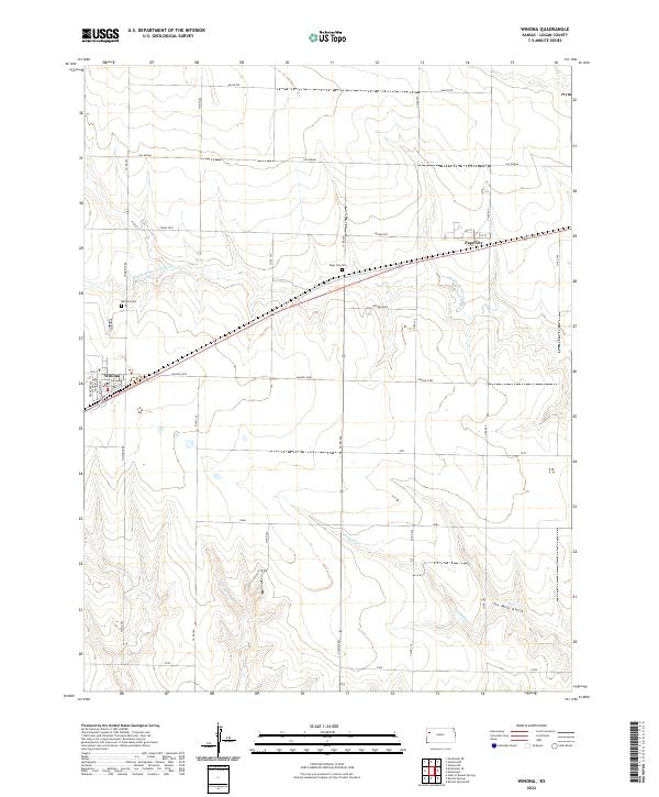 Winona topographic map thumbnail