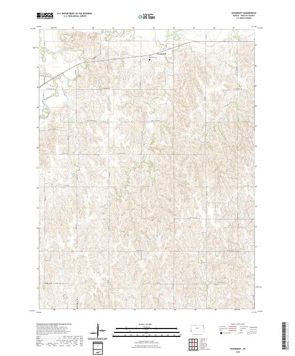 Woodruff 2022 topographic map thumbnail