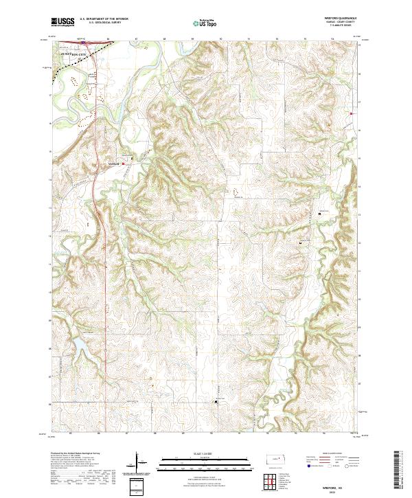 Wreford 2022 topographic map thumbnail