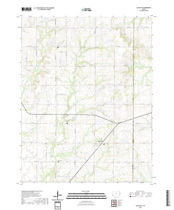 Aliceville topographic map thumbnail