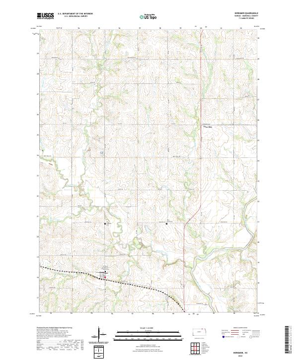 Herkimer topographic map thumbnail