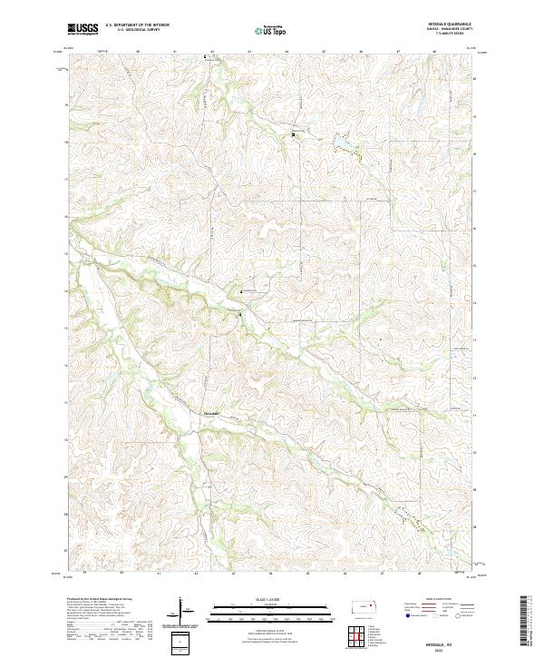 Hessdale topographic map thumbnail