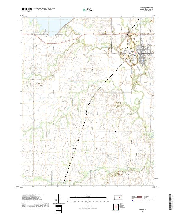 Marion topographic map thumbnail