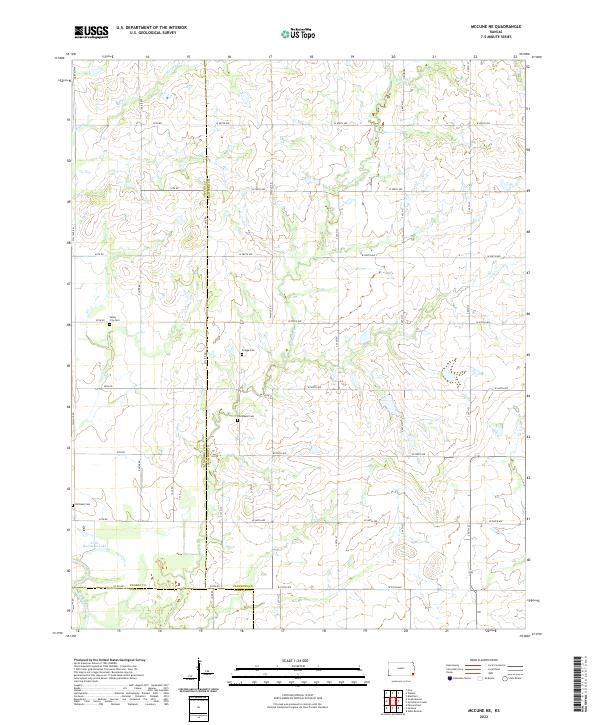 McCune NE topographic map thumbnail
