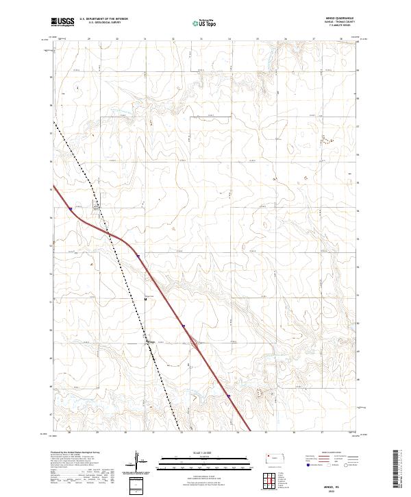 Mingo topographic map thumbnail