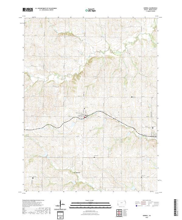 Morrill topographic map thumbnail