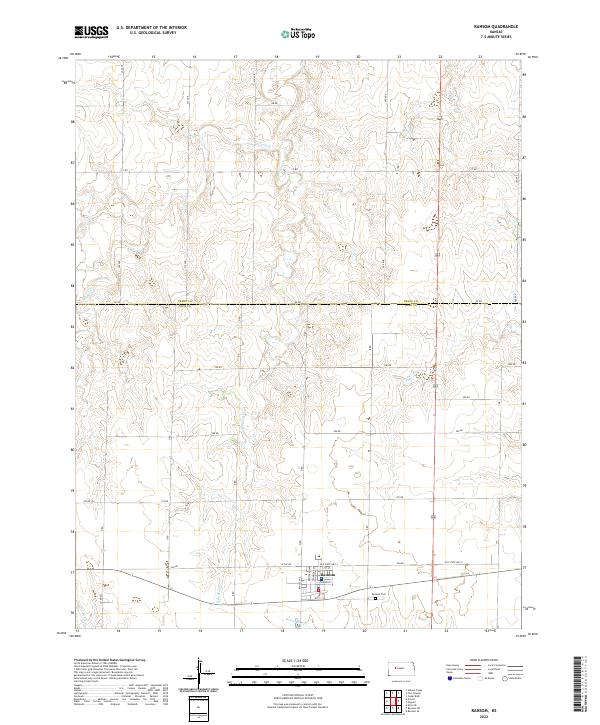 Ransom 2022 topographic map thumbnail