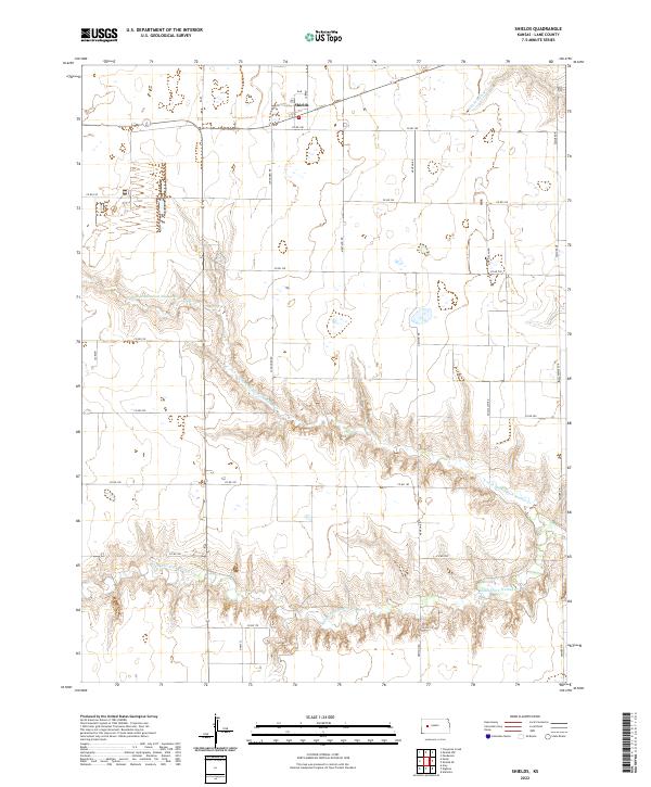 Shields topographic map thumbnail