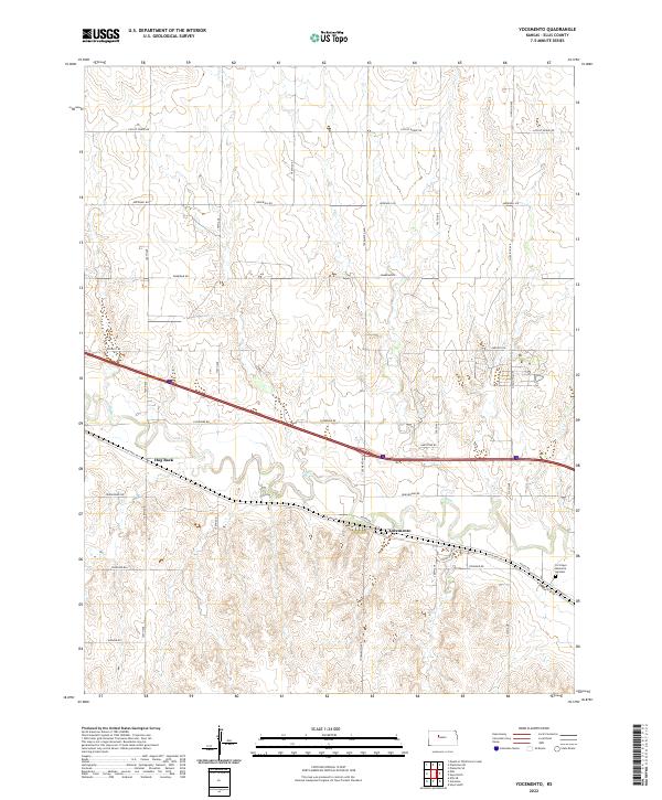 Yocemento 2022 topographic map thumbnail