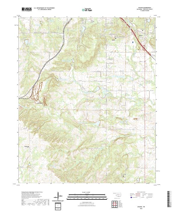 Ahloso topographic map thumbnail