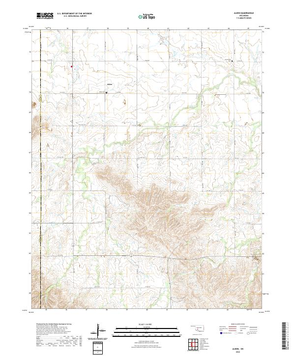 Alden topographic map thumbnail
