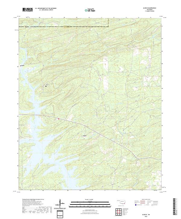 Alikchi topographic map thumbnail