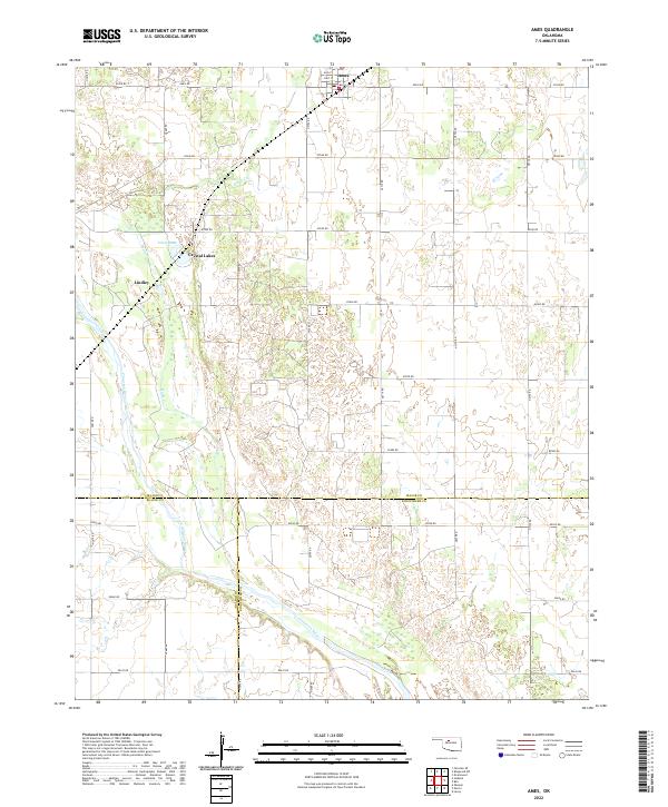 Ames topographic map thumbnail