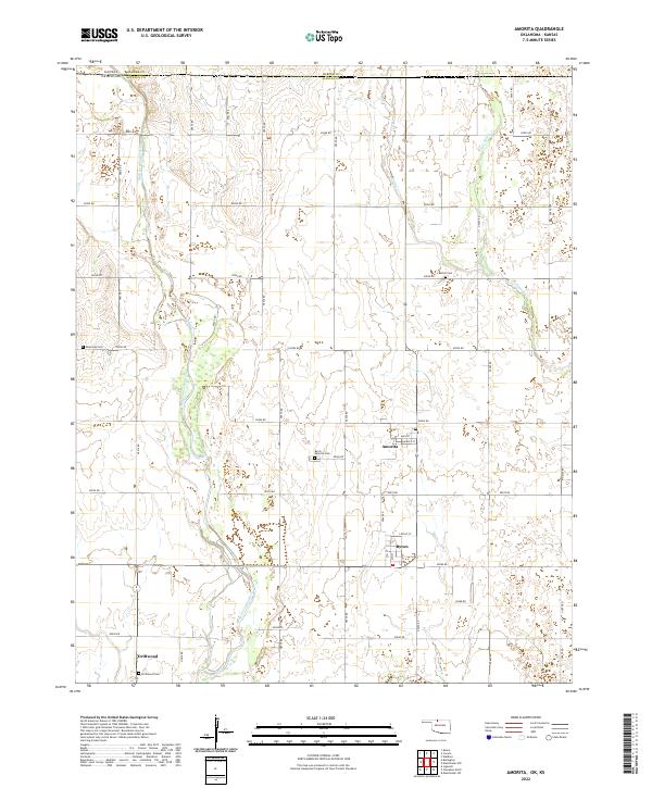 Amorita topographic map thumbnail
