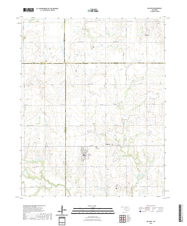 Billings topographic map thumbnail
