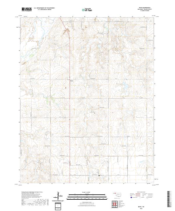 Boyd topographic map thumbnail