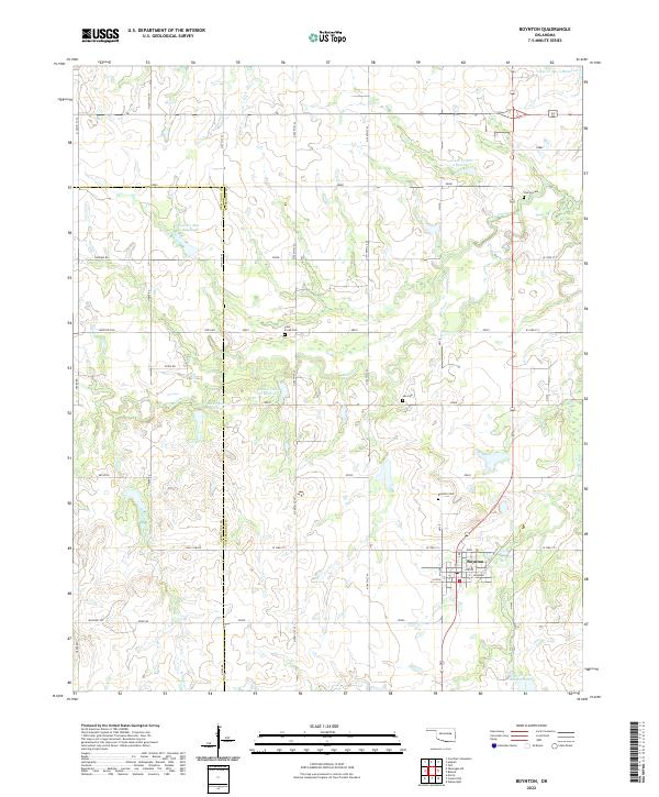 Boynton topographic map thumbnail