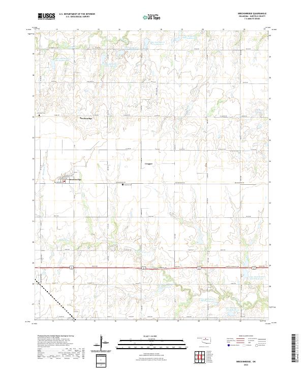 Breckinridge topographic map thumbnail