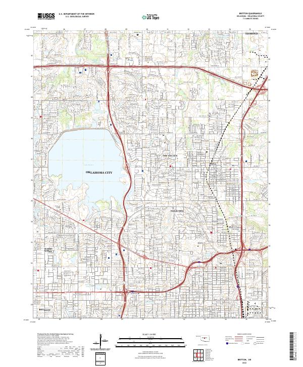 Britton topographic map thumbnail