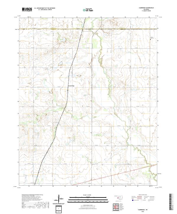 Cambridge topographic map thumbnail