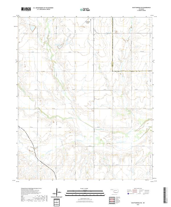 Chattanooga SW topographic map thumbnail