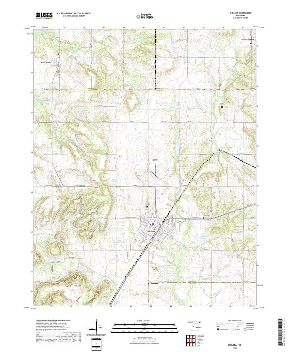 Chelsea topographic map thumbnail