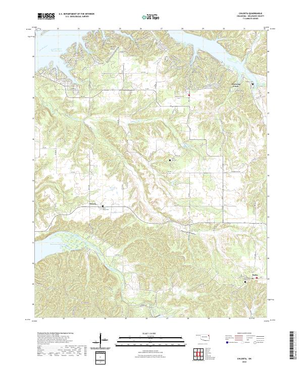 Chloeta topographic map thumbnail