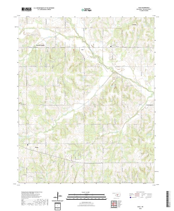 Cole topographic map thumbnail