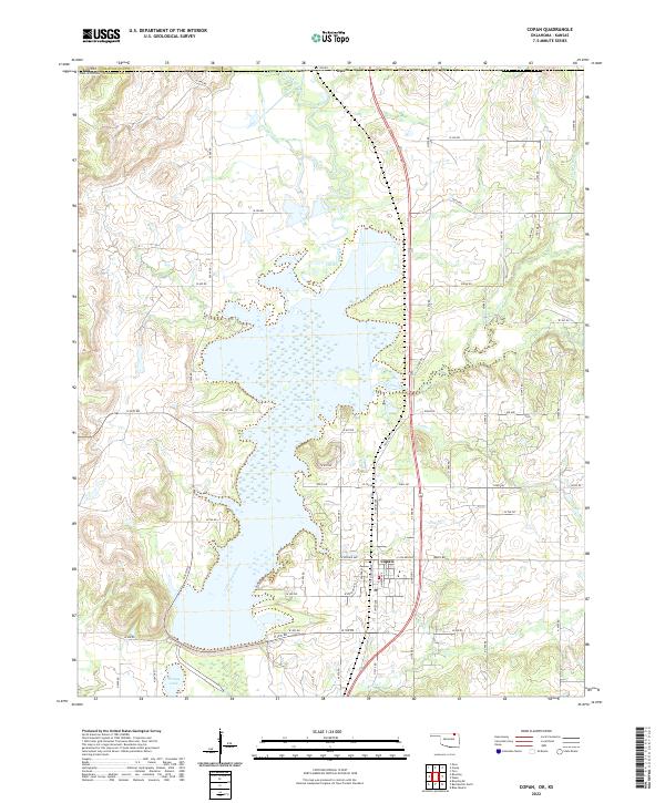 Copan topographic map thumbnail