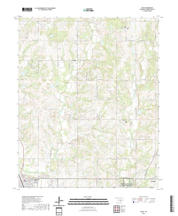 Davis topographic map thumbnail