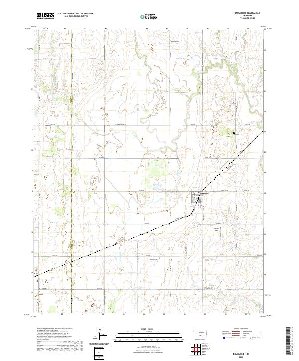 Drummond topographic map thumbnail
