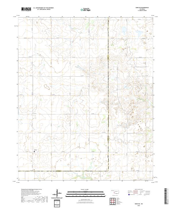 Duke SW topographic map thumbnail